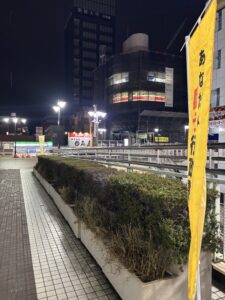松戸駅東口での駅頭からスタートしました!