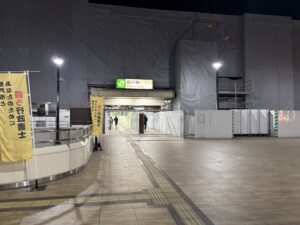 ①松戸駅西口で朝のご挨拶をさせていただきました②今後の【方向性】について